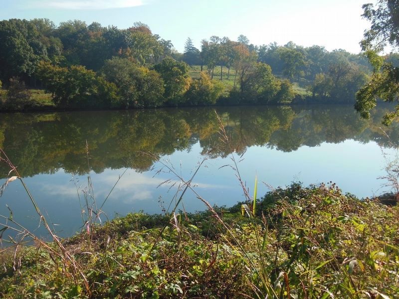 Pontoon Bridge Site. Click for full size. Pontoon Bridge Site image. Click for full size.