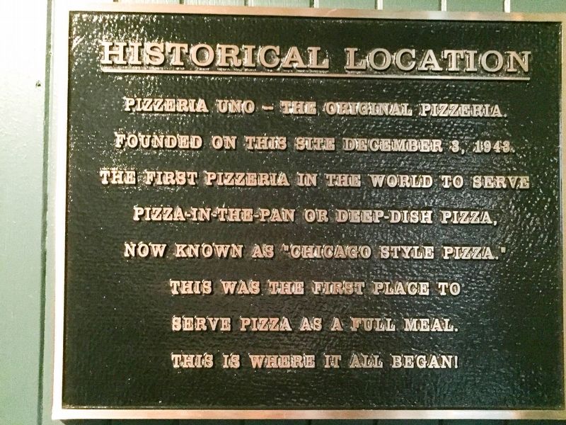 Historical Location Plaque. Click for full size. Historical Location Plaque image. Click for full size.