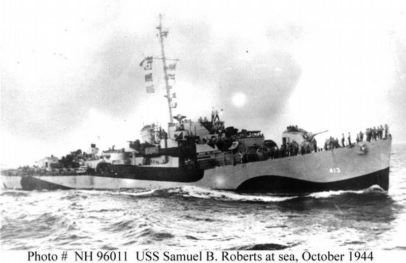USS Samuel B. Roberts. Click for full size. USS Samuel B. Roberts image. Click for full size.