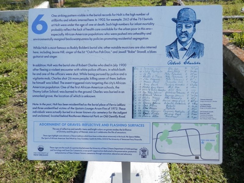Holt Cemetery Marker image. Click for full size.