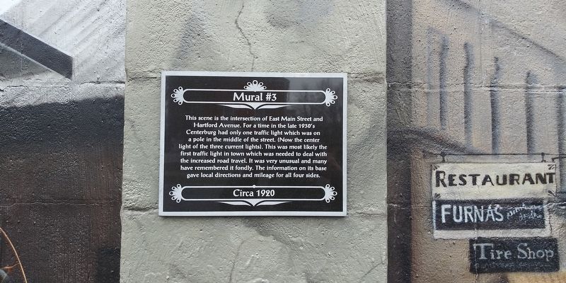 Centerburg Historical Mural Marker image. Click for full size.