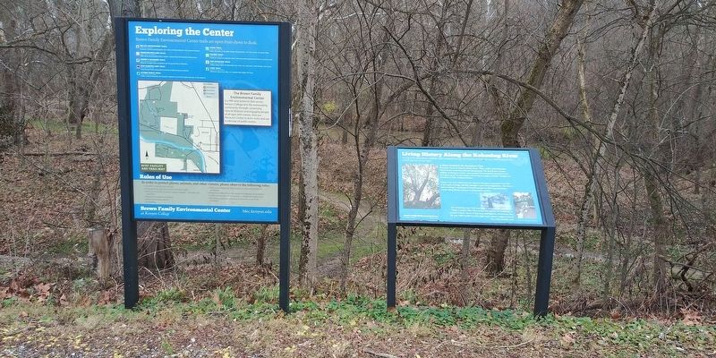 Living History Along the Kokosing River Marker image. Click for full size.