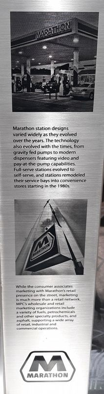 Marketing Petroleum Marker. Click for full size. Marketing Petroleum Marker image. Click for full size.