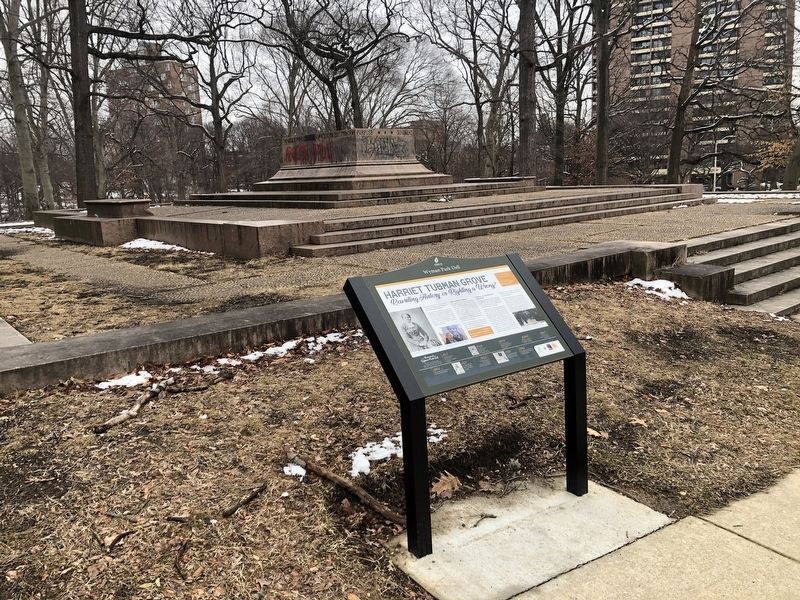 Harriet Tubman Grove Marker image. Click for full size.