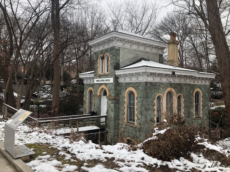 The Gatehouse, currently the Johns Hopkins University News-Letter Office image. Click for full size.