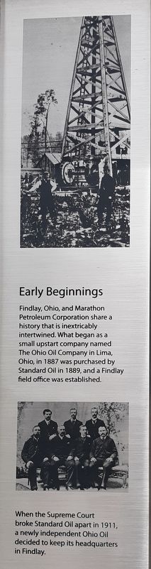 Early Beginnings Marker image. Click for full size.