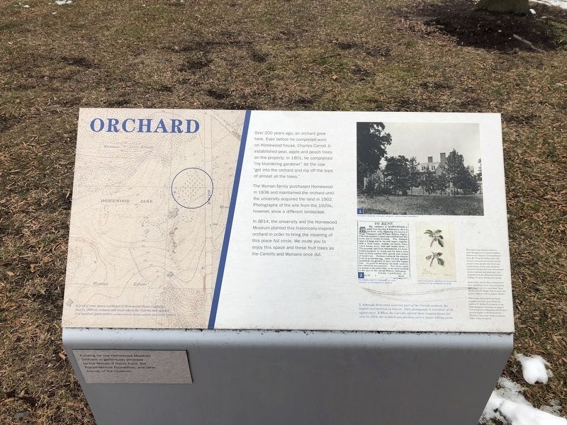 Orchard Marker image. Click for full size.