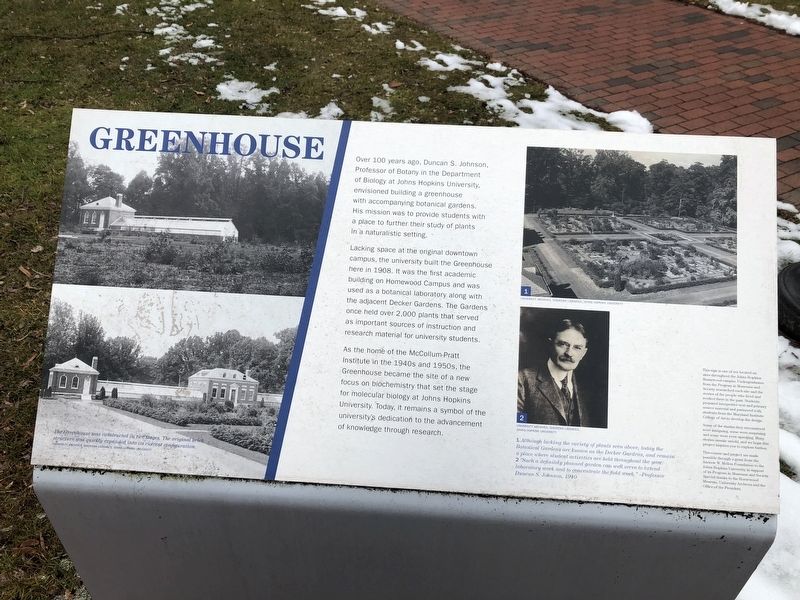 Greenhouse Marker image. Click for full size.