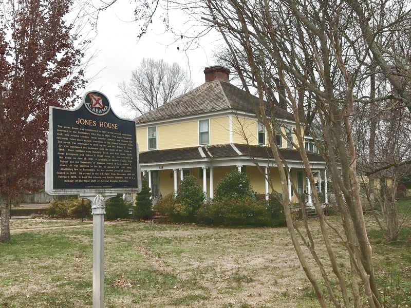 Jones House Marker image. Click for full size.