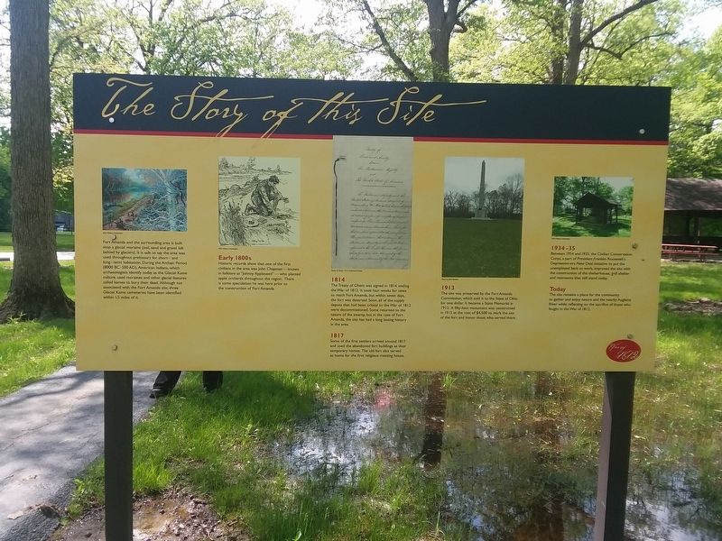 The Story of this Site Marker image. Click for full size.