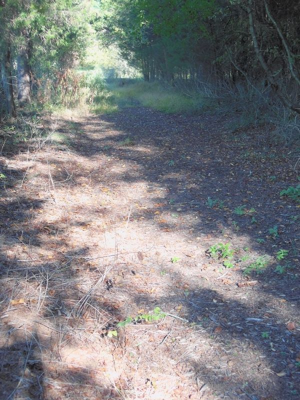 The Road Trace Mentioned On The Marker. Click for full size. The Road Trace Mentioned On The Marker image. Click for full size.