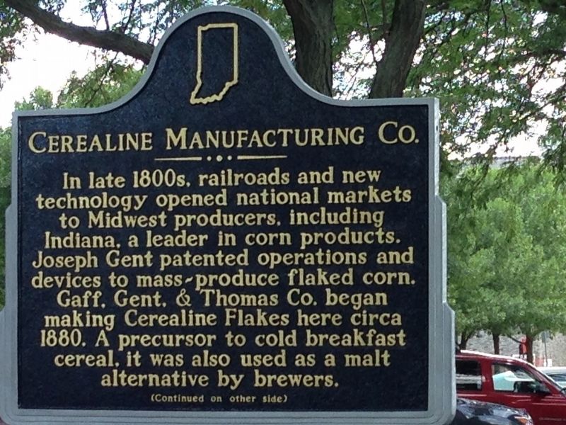 Ceraline Manufacturing Company Marker image. Click for full size.