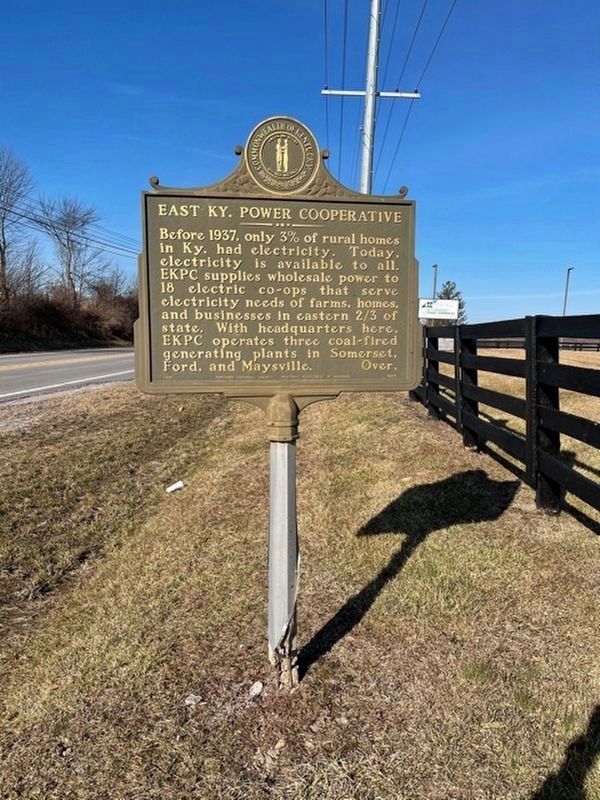 East KY. Power Cooperative Marker image. Click for full size.
