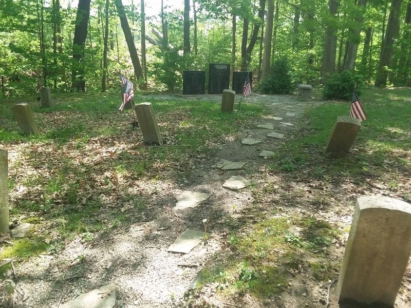 Troops Stationed at Fort Amanda Marker image. Click for full size.