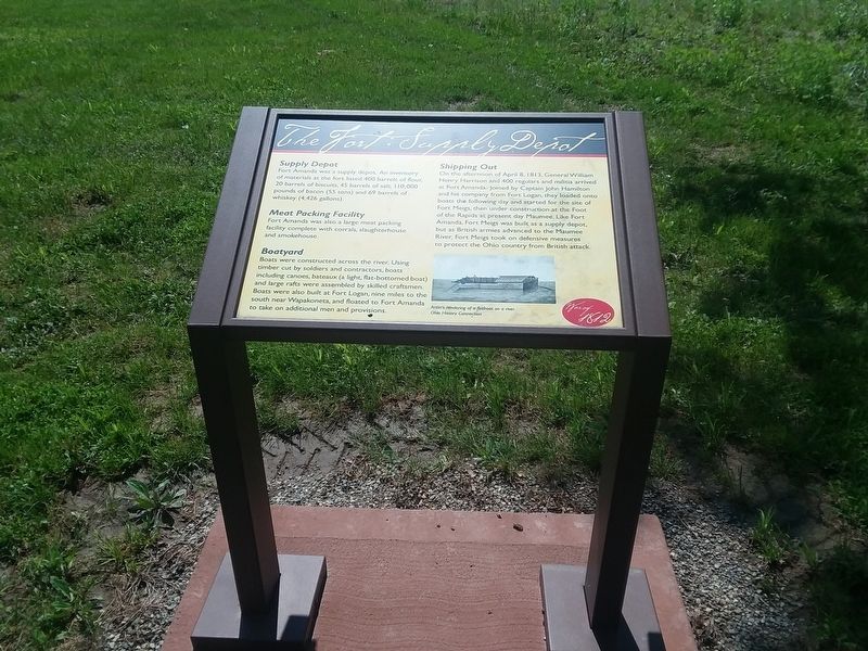 The Fort: Supply Depot Marker image. Click for full size.