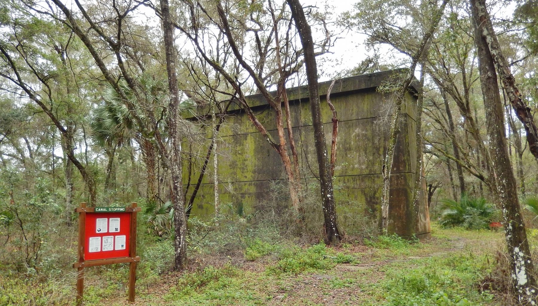 Canal Stopping Marker image. Click for full size.