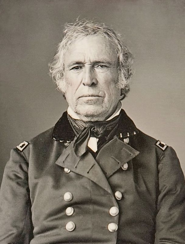 General Zachary Taylor Marker image. Click for full size.