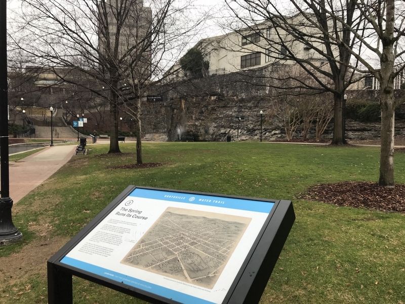 The Spring Runs Its Course Marker image. Click for full size.