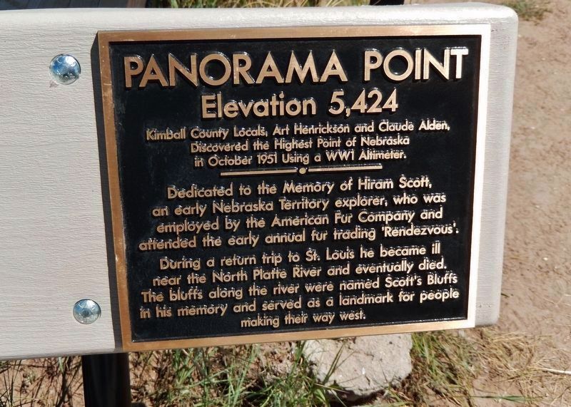 Panorama Point Marker. Click for full size. Panorama Point Marker image. Click for full size.