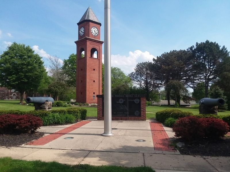 St. Marys Veterans Memorial image. Click for full size.