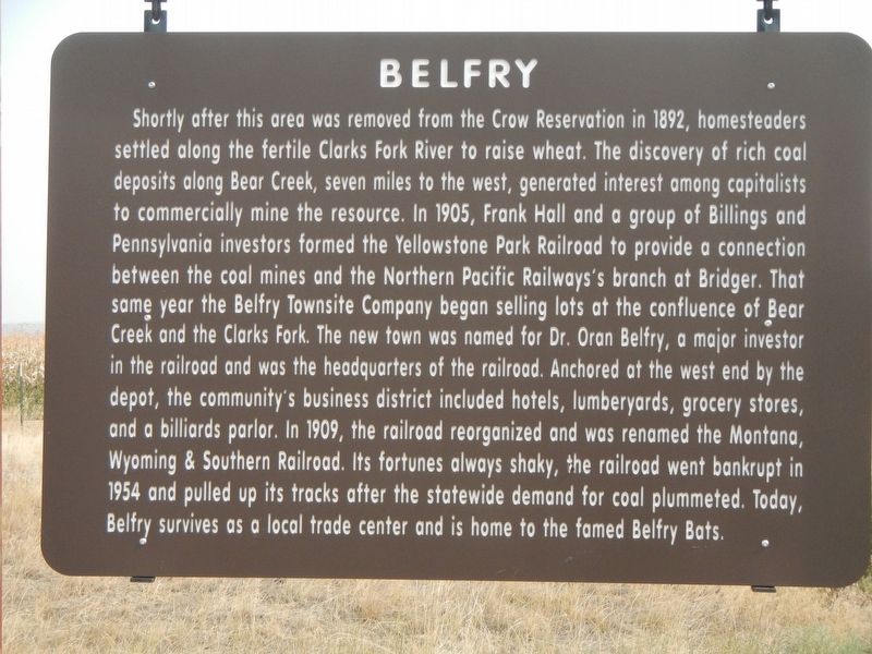 Belfry Marker image. Click for full size.