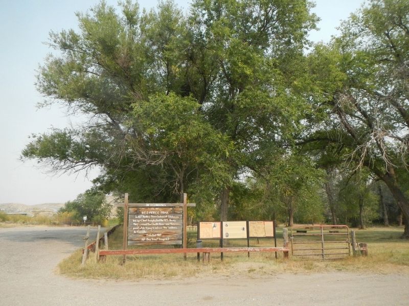 Nez Perce Trail Marker image. Click for full size.