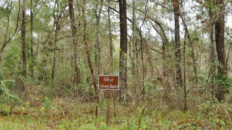 Calvary Baptist Church Site image. Click for full size.