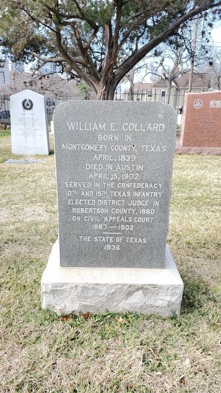 William E. Collard Marker image. Click for full size.