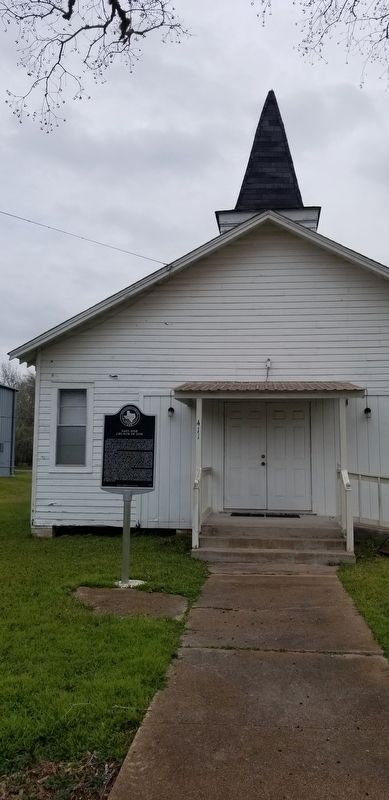 East Side Church of God and Marker image. Click for full size.