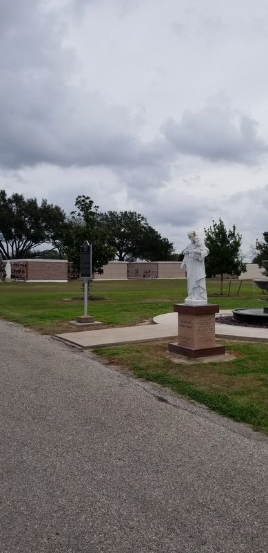 St. Joseph Catholic Cemetery Marker. Click for full size. St. Joseph Catholic Cemetery Marker image. Click for full size.