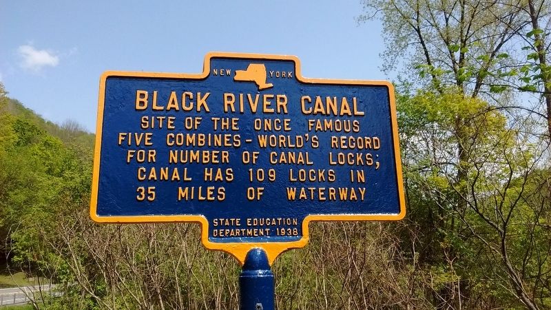 Black River Canal Marker image. Click for full size.