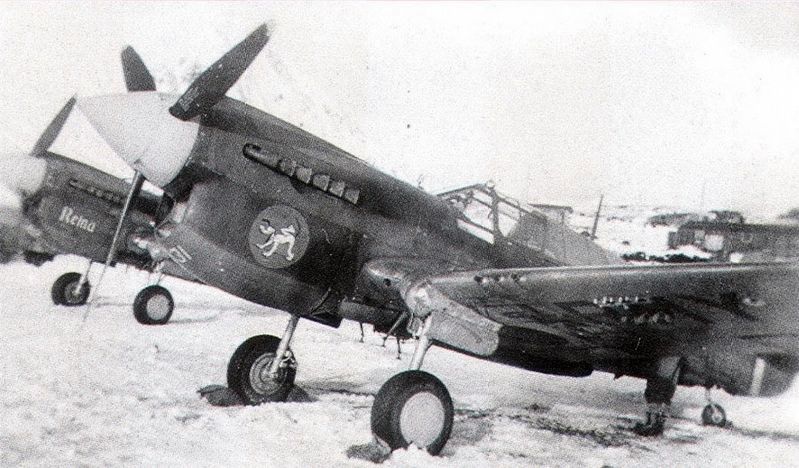 Curtiss P-40K Warhawk, 18th Fighter Squadron of the 343rd Fighter Group. Click for full size. Curtiss P-40K Warhawk, 18th Fighter Squadron of the 343rd Fighter Group image. Click for full size.