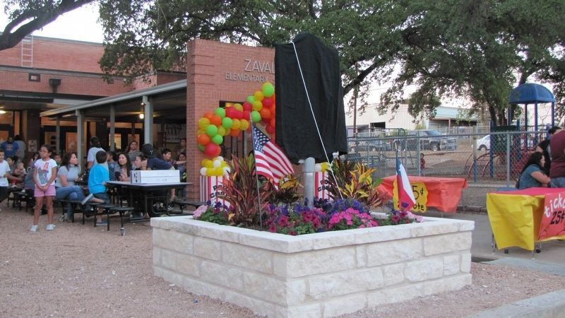 Zavala Elementary School Marker. Click for full size. Zavala Elementary School Marker image. Click for full size.