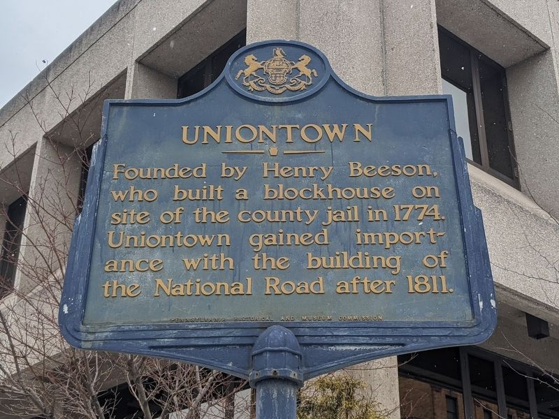 Uniontown Marker image. Click for full size.
