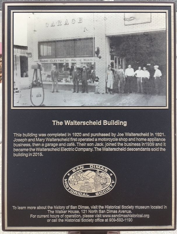 Walterscheid Building Marker image. Click for full size.