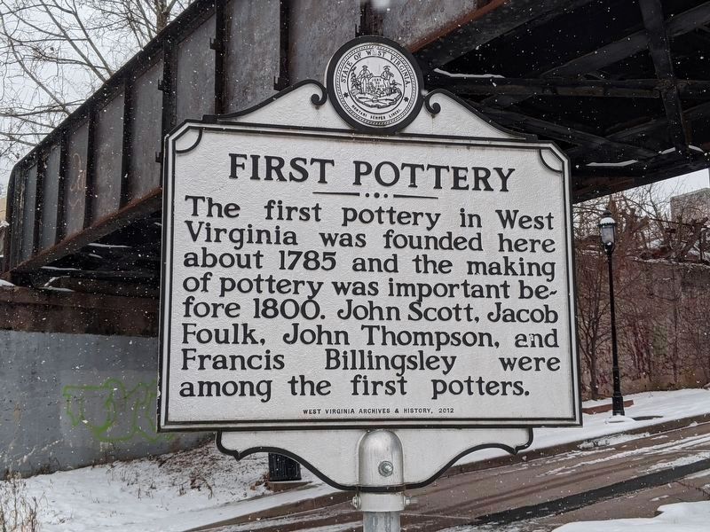 First Pottery Marker. Click for full size. First Pottery Marker image. Click for full size.