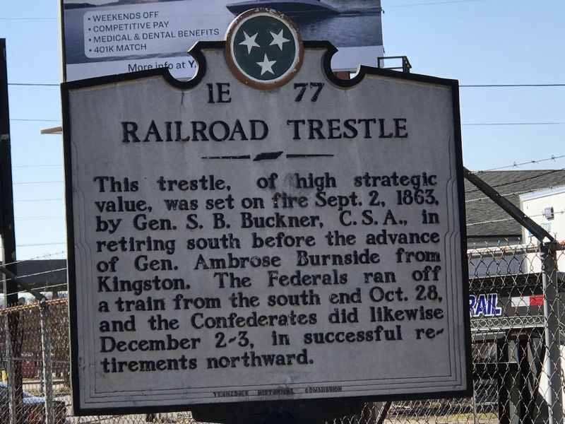 Railroad Trestle Marker image. Click for full size.