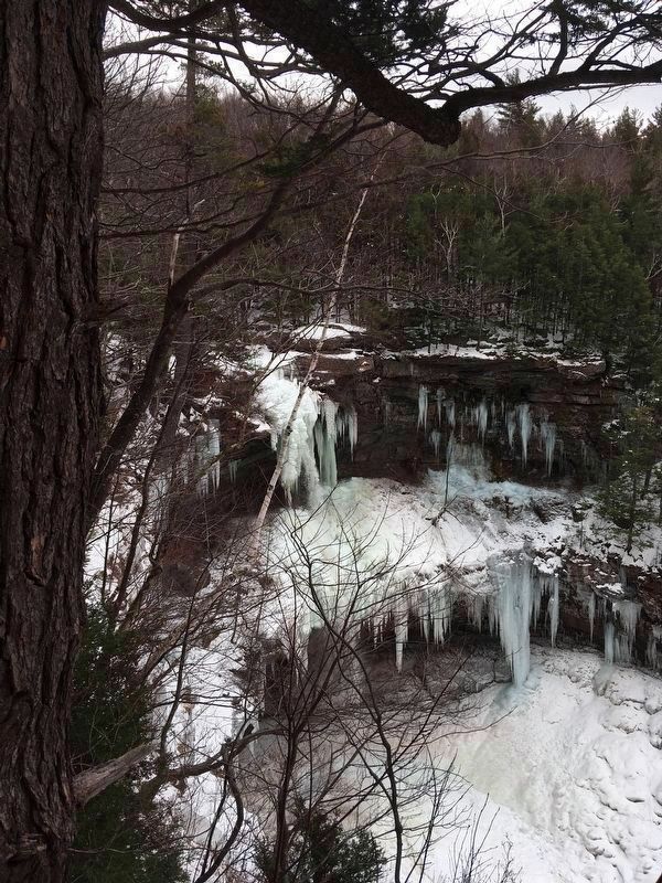 Kaaterskill Falls in Winter. Click for full size. Kaaterskill Falls in Winter image. Click for full size.