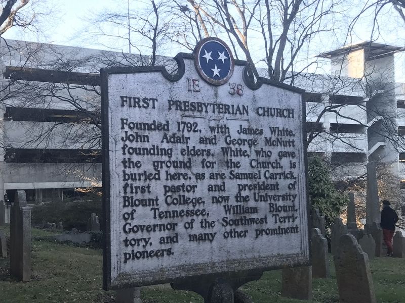 First Presbyterian Church Marker. Click for full size. First Presbyterian Church Marker image. Click for full size.