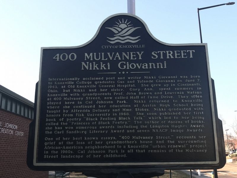 400 Mulvaney Street Marker image. Click for full size.