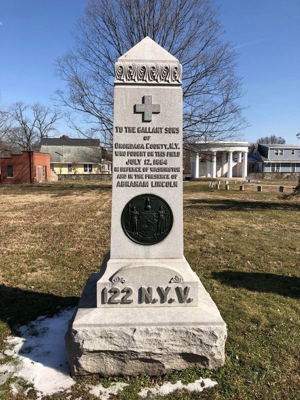 The 122nd New York Volunteer Infantry Marker image. Click for full size.