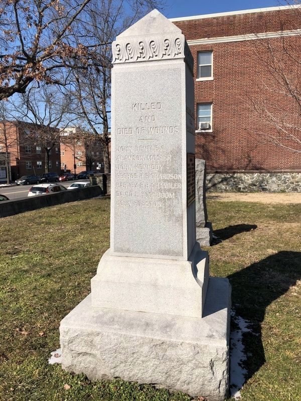 The 122nd New York Volunteer Infantry Marker image. Click for full size.