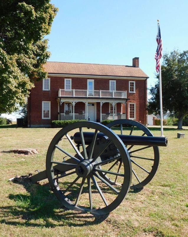 Artillery Piece At The Richmond Battlefield Visitors Center image. Click for full size.