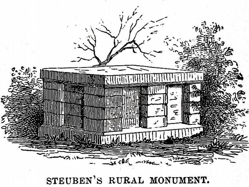 Steuben's Rural Monument image. Click for full size.