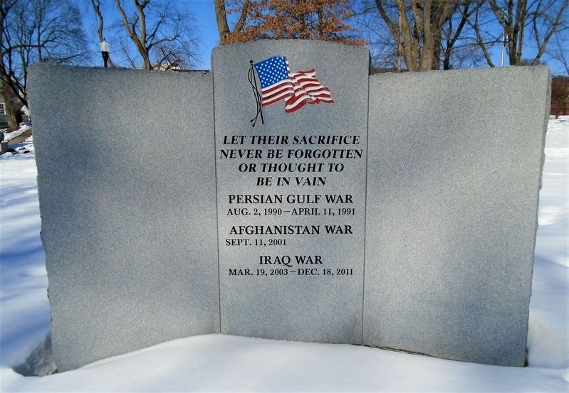 Southwest Asia and Afghanistan Wars Marker image. Click for full size.