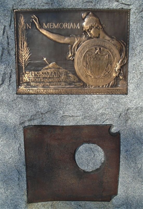 U.S.S. Maine Memorial. Click for full size. U.S.S. Maine Memorial image. Click for full size.