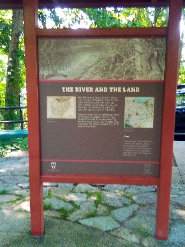 The River And The Land side of the marker image. Click for full size.