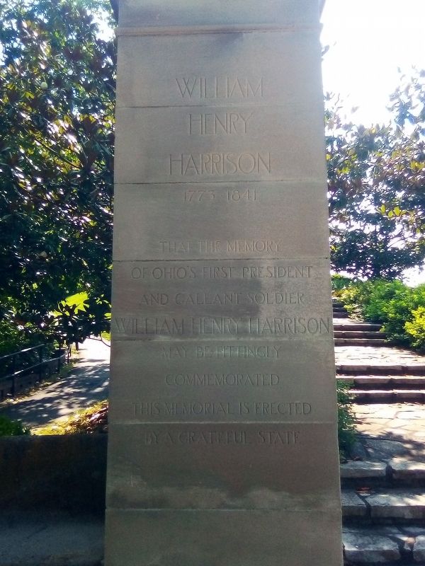 William Henry Harrison Marker image. Click for full size.