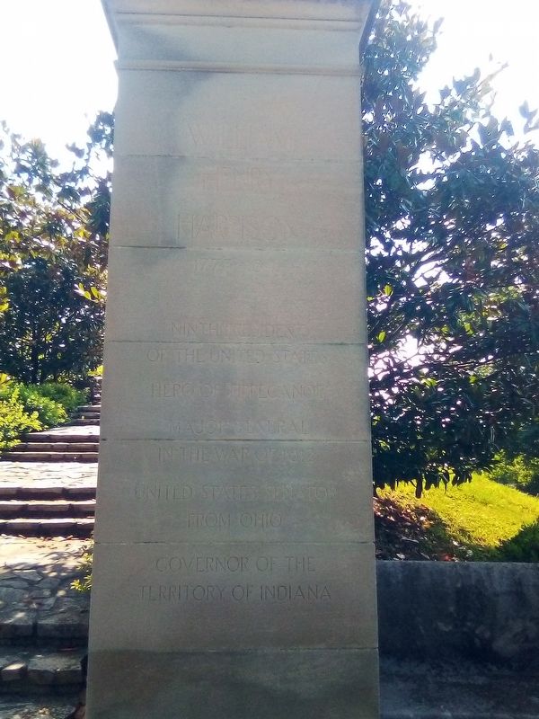 William Henry Harrison Marker image. Click for full size.