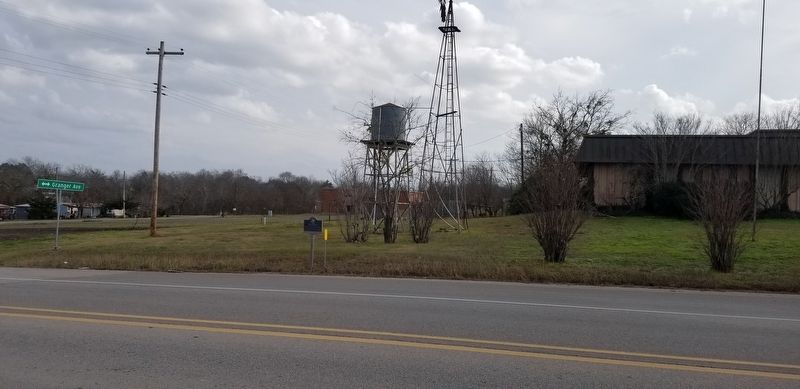 The view of the Westhoff Marker from the road image. Click for full size.